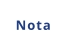 Nota